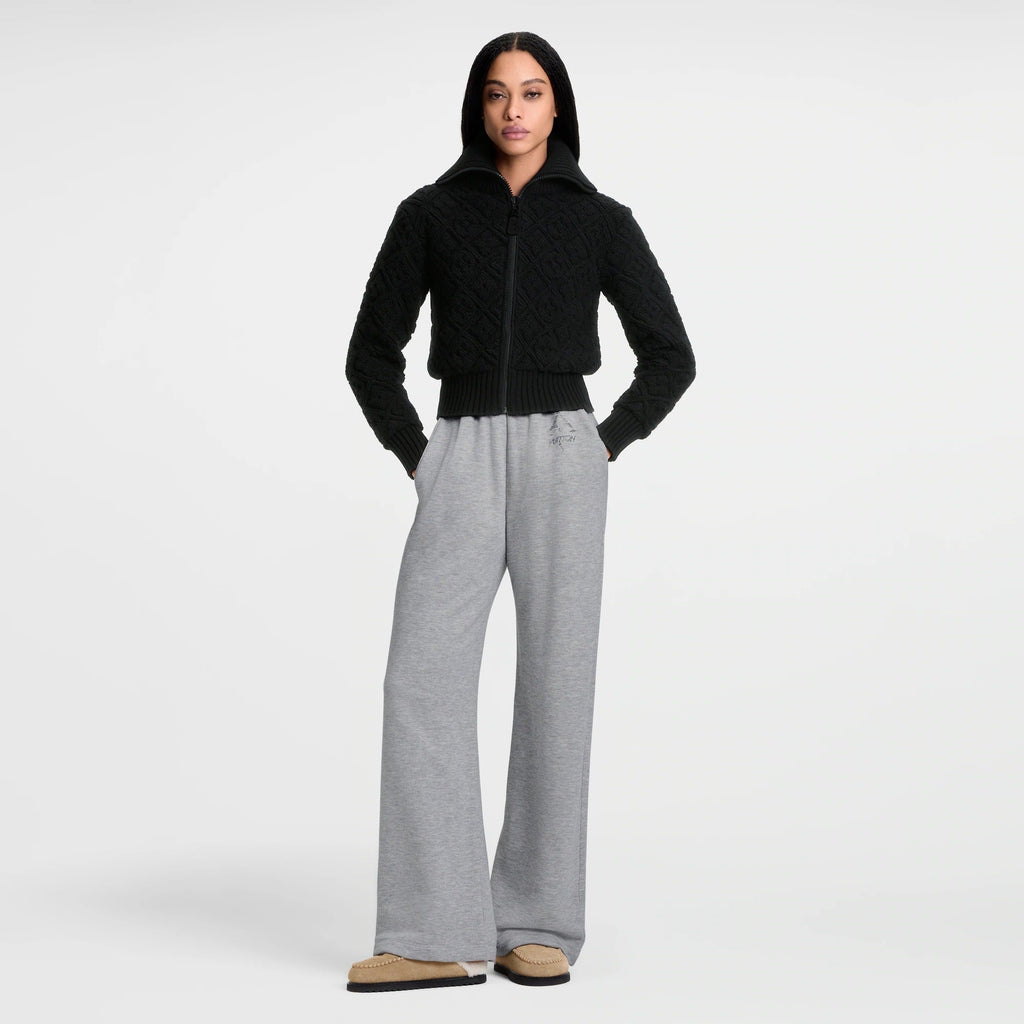 Monogram Toweling Zip-Up Jacket