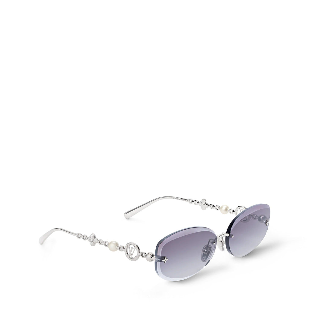 LV Jewel Pearl Oval Sunglasses