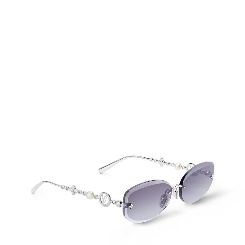 LV Jewel Pearl Oval Sunglasses