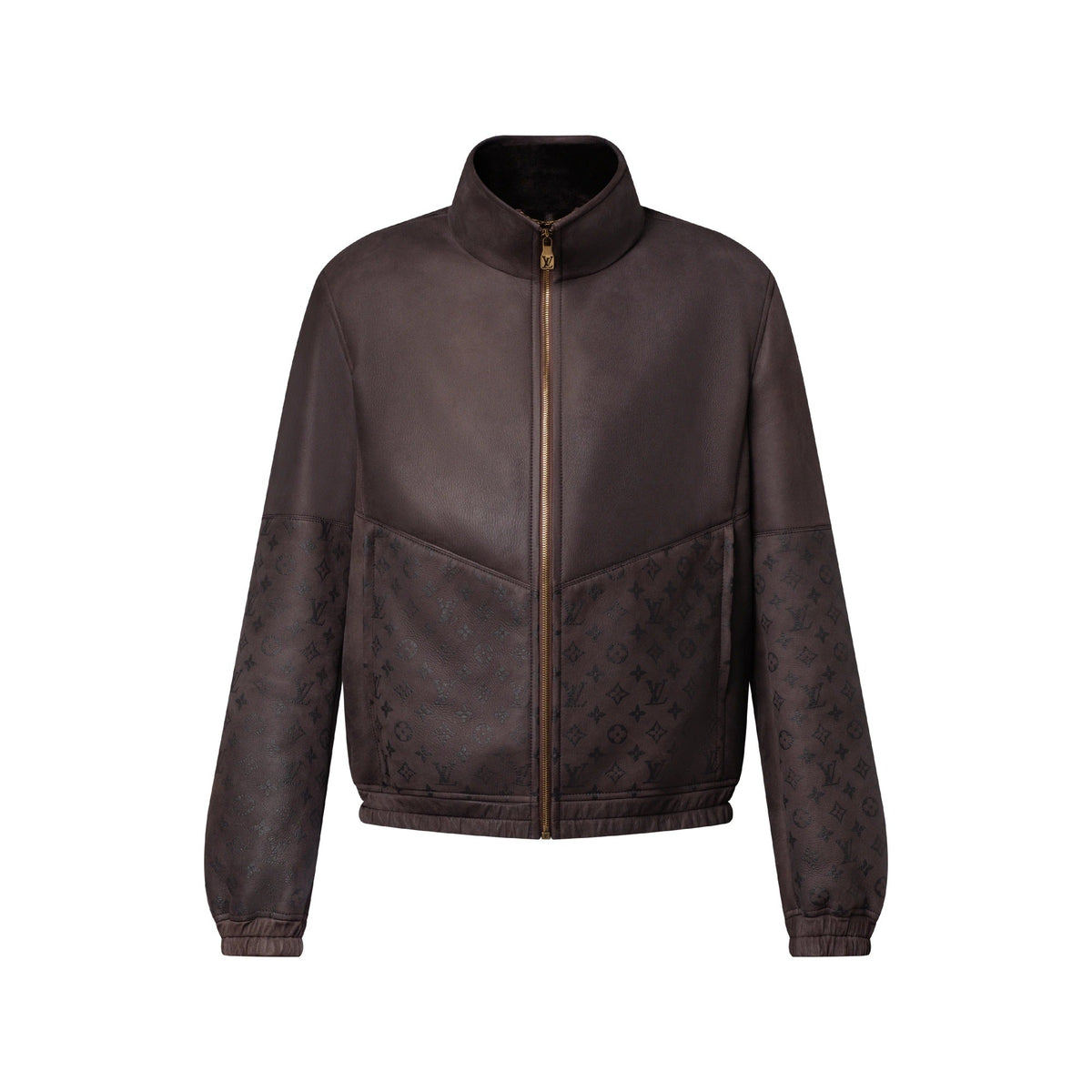 Shearling Track Top