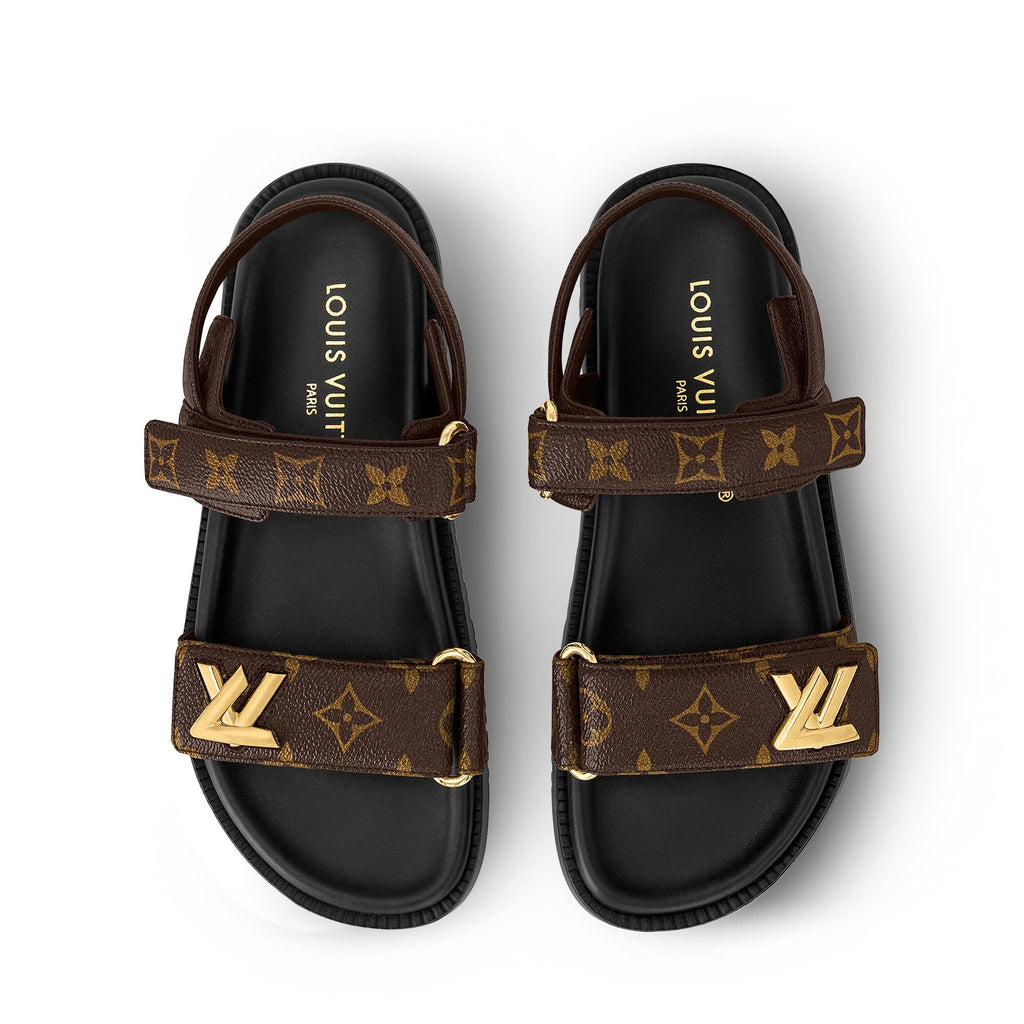 LV Sunset Flat Comfort Sandal