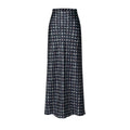 Monogram Buoy Flared Maxi Skirt