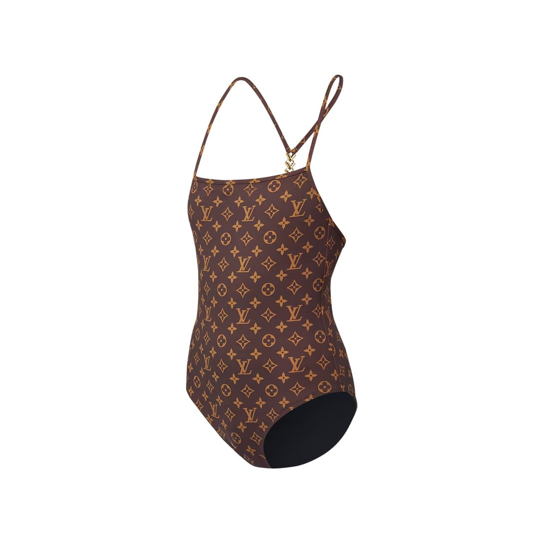 Monogram One-Piece Swimsuit