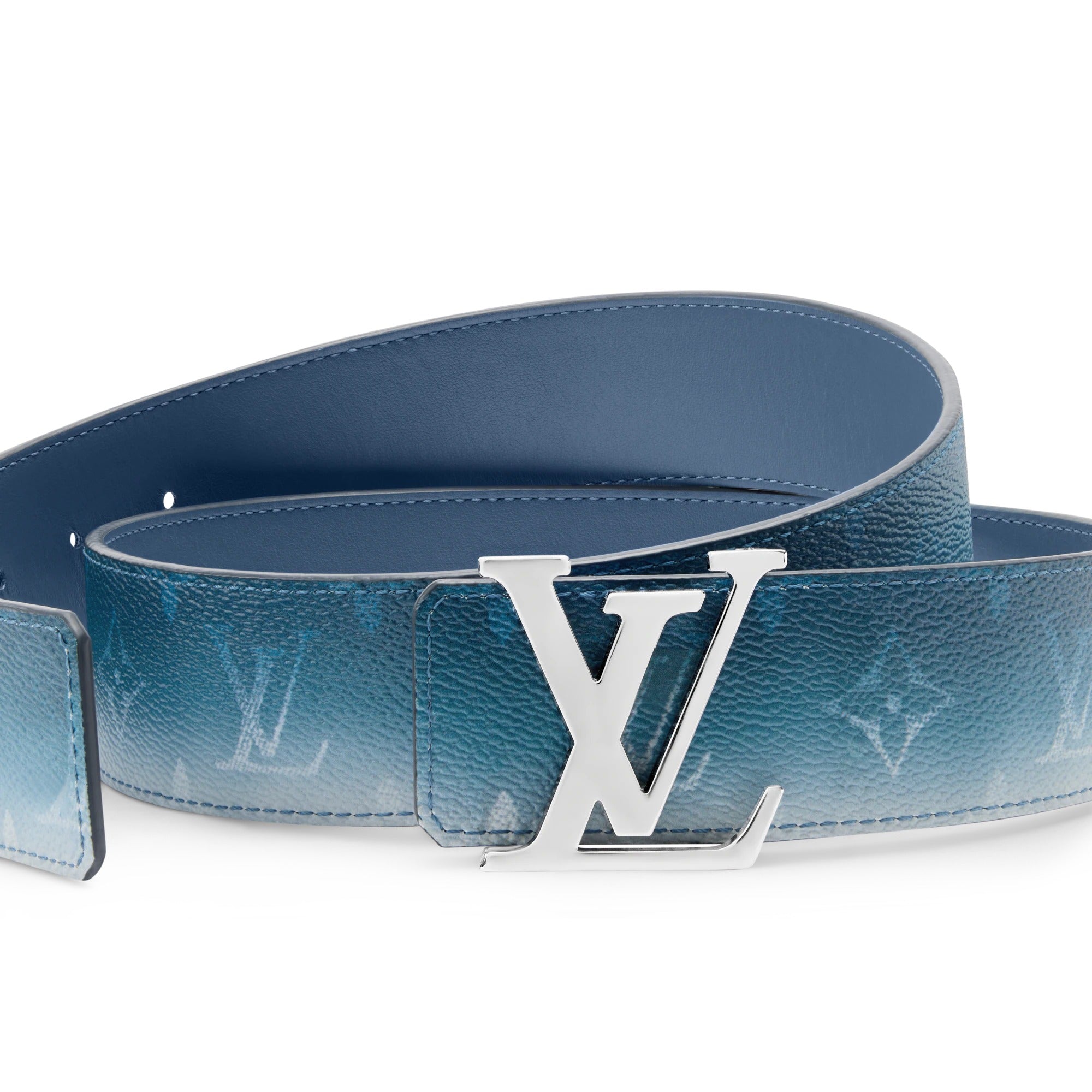 LV Initiales Monogram Pigment 40mm Reversible Belt