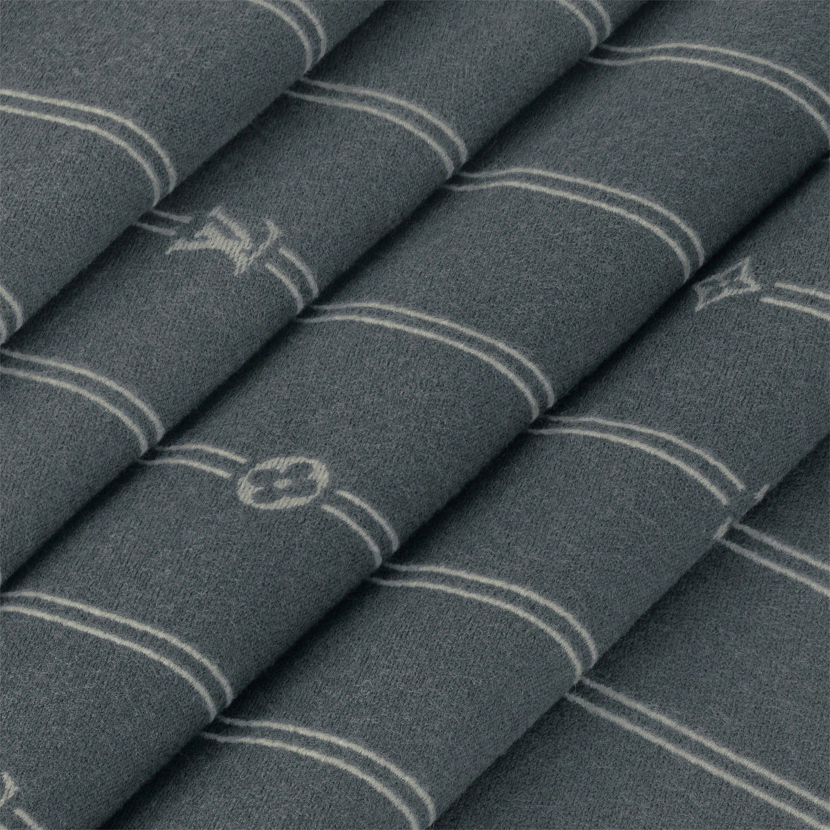 Monogram Stripes Scarf