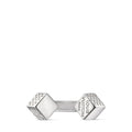 LV Cube Ring Silver