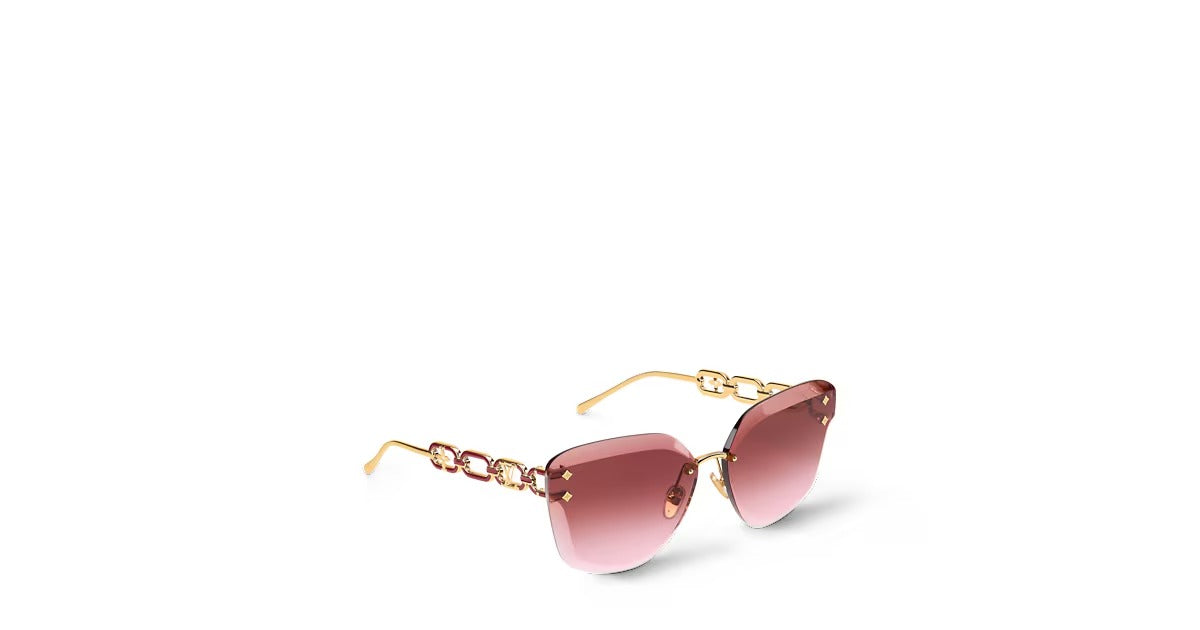 LV Jewel Enamel Cat Eye Sunglases