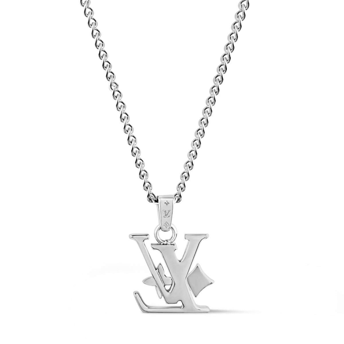 Monogram Row Pendant