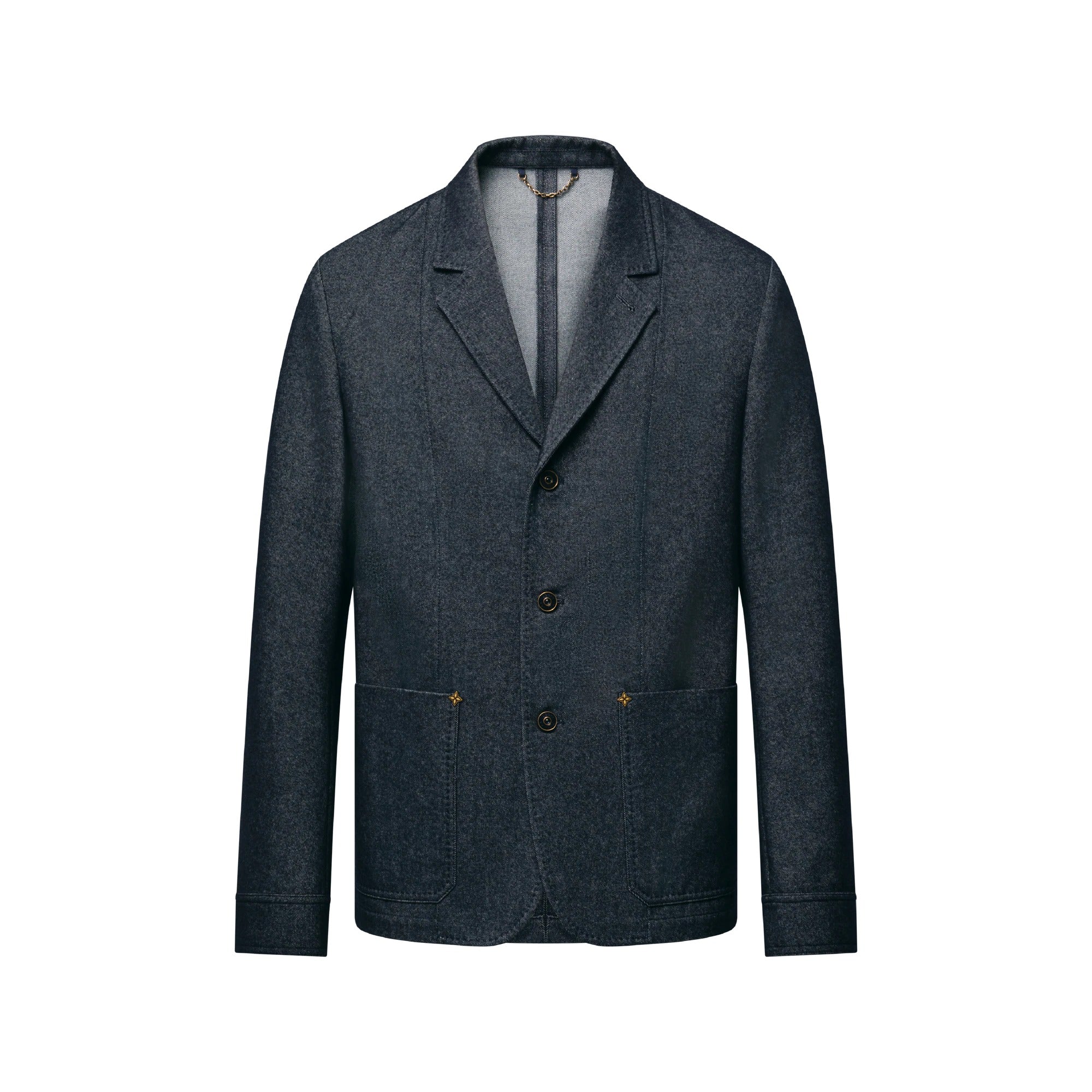 Cashmere Blend Denim Jacket