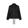 Shiny Monogram Short Parka