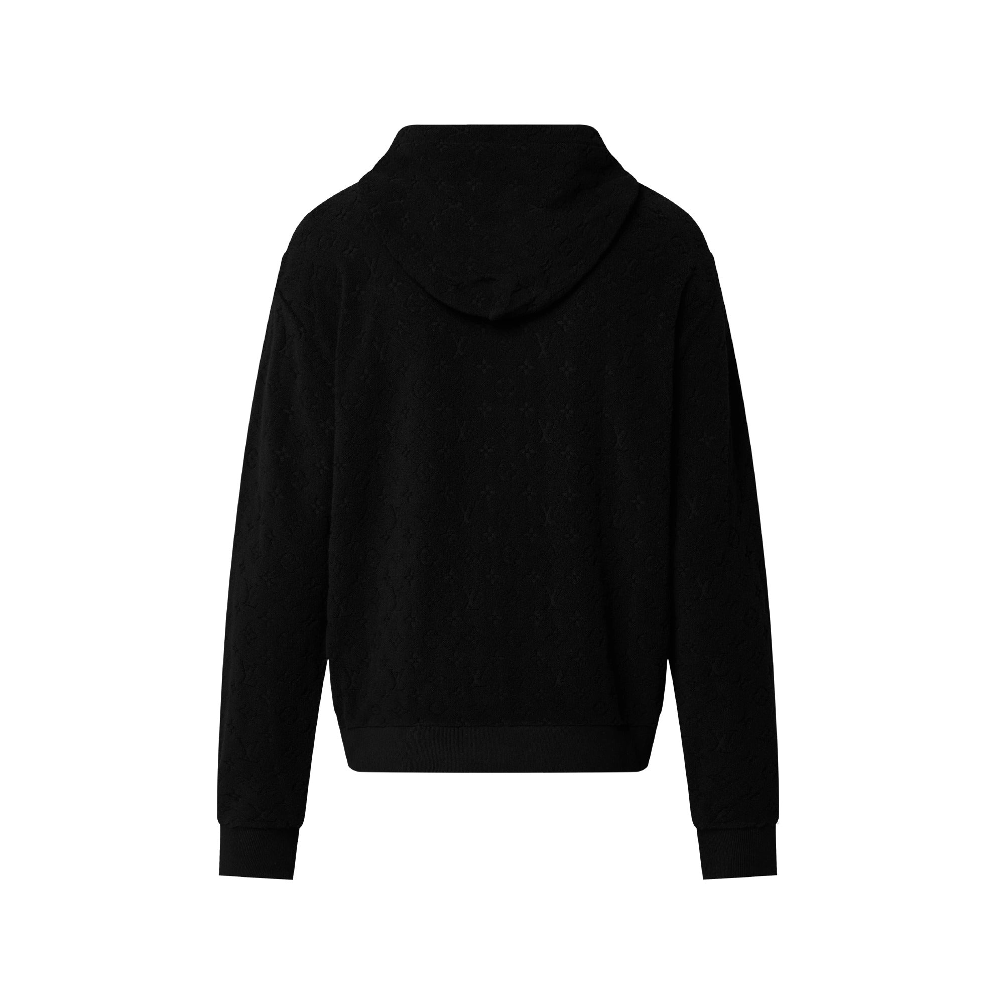 Monogram Terry Zip-Through Hoodie