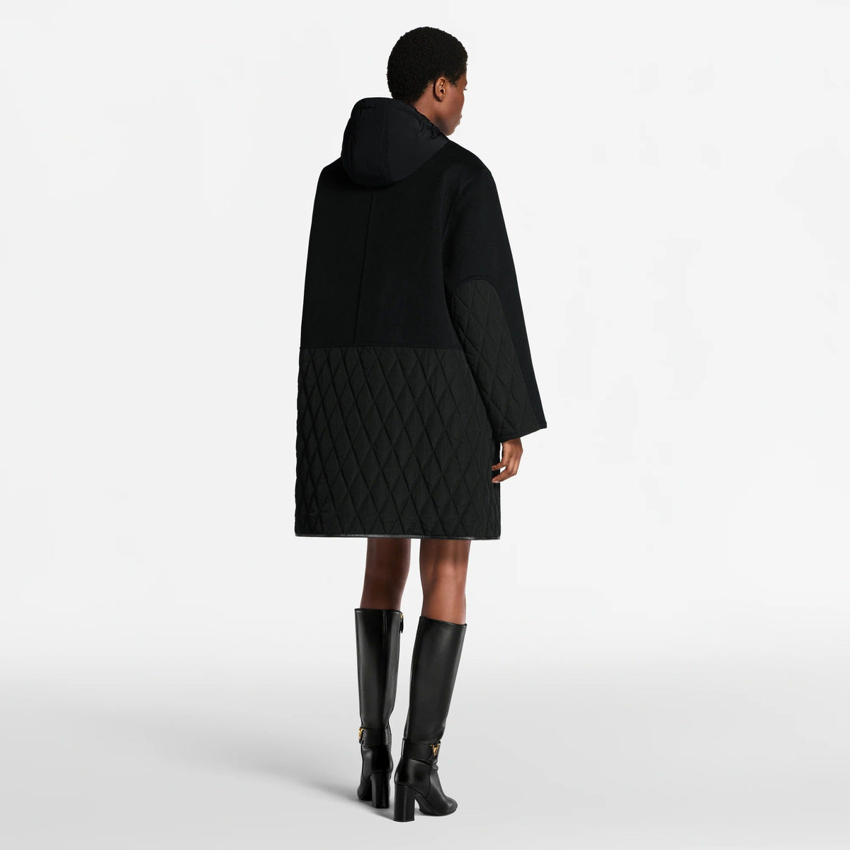 Quilt Accent Coat