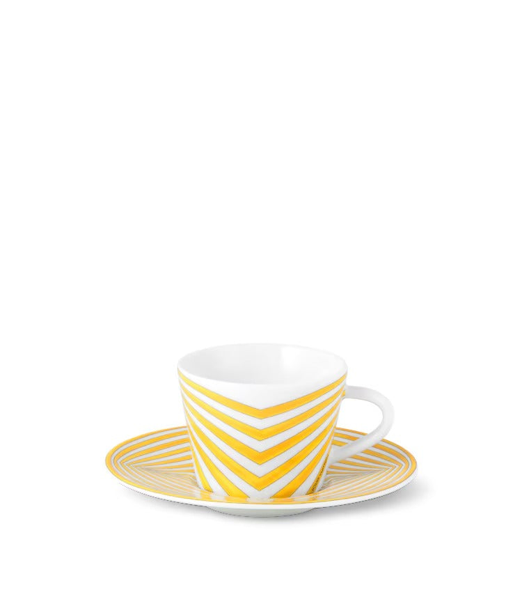 Dolce Vita Set Of 2 Coffee Cups And Saucers