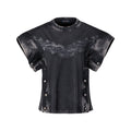 Denim Patchwork T-Shirt