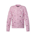 Damier Embroidered Cardigan