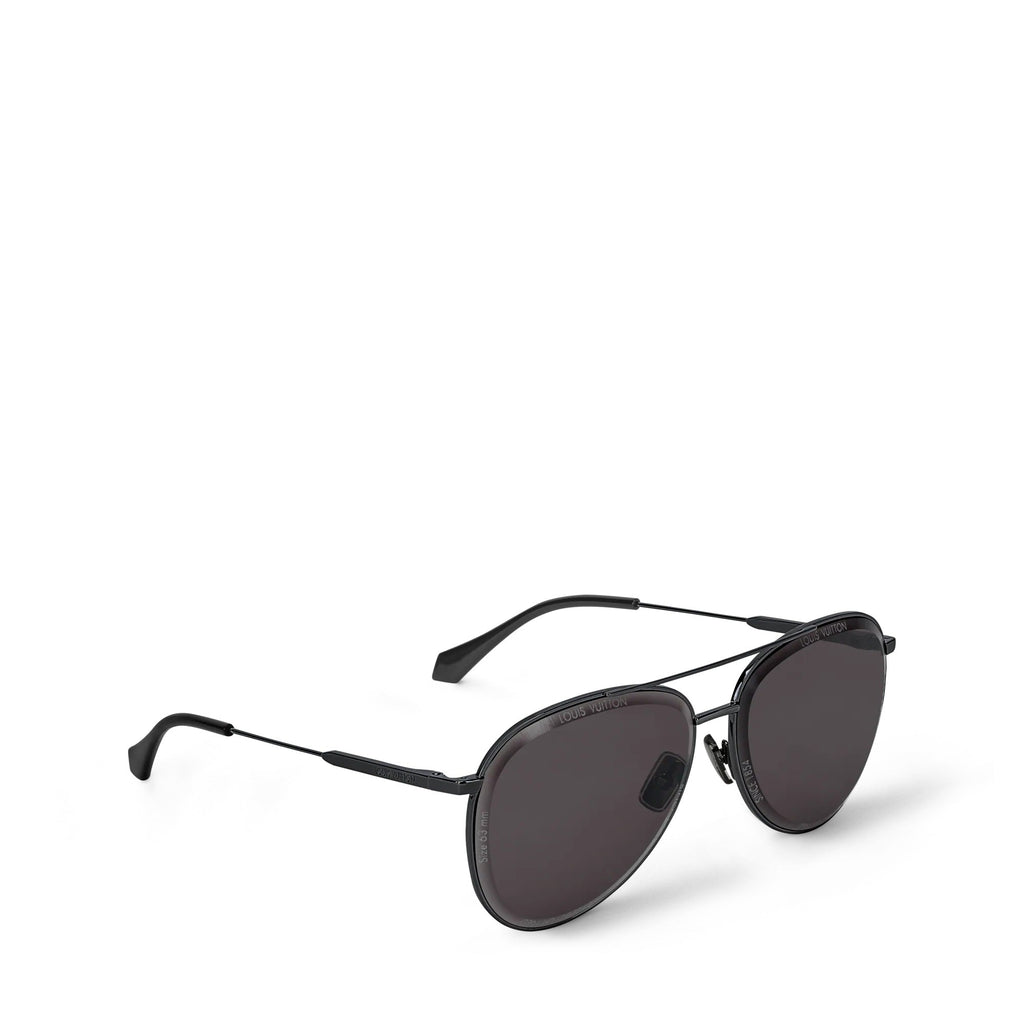 LV Super Vision Metal Pilot Sunglasses