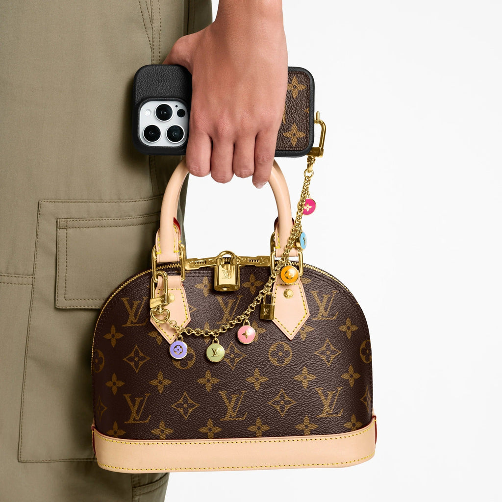 LV Confetti Chain Bag Charm