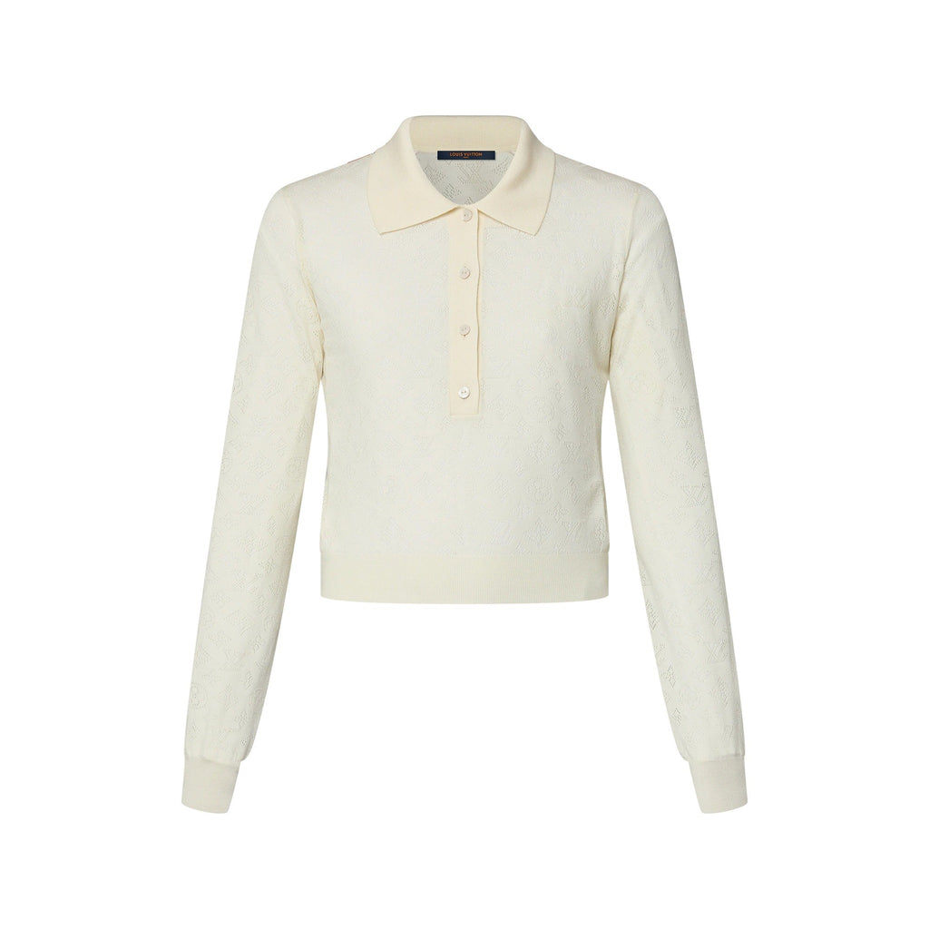 Mahina Long-Sleeved Polo Top