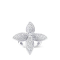 Idylle Blossom Ring, White Gold and Diamonds
