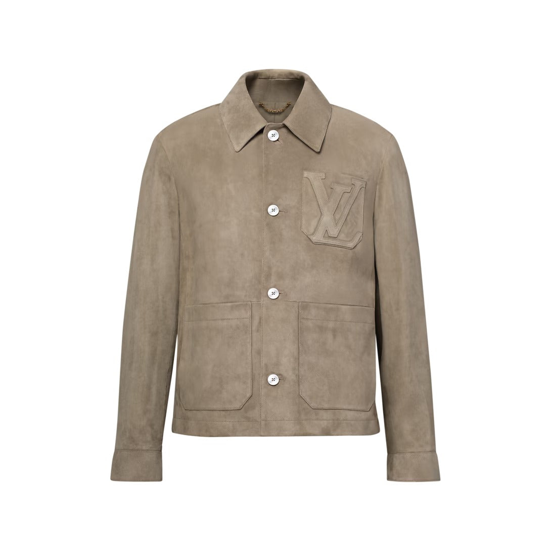 Light Suede Workwear Jacket