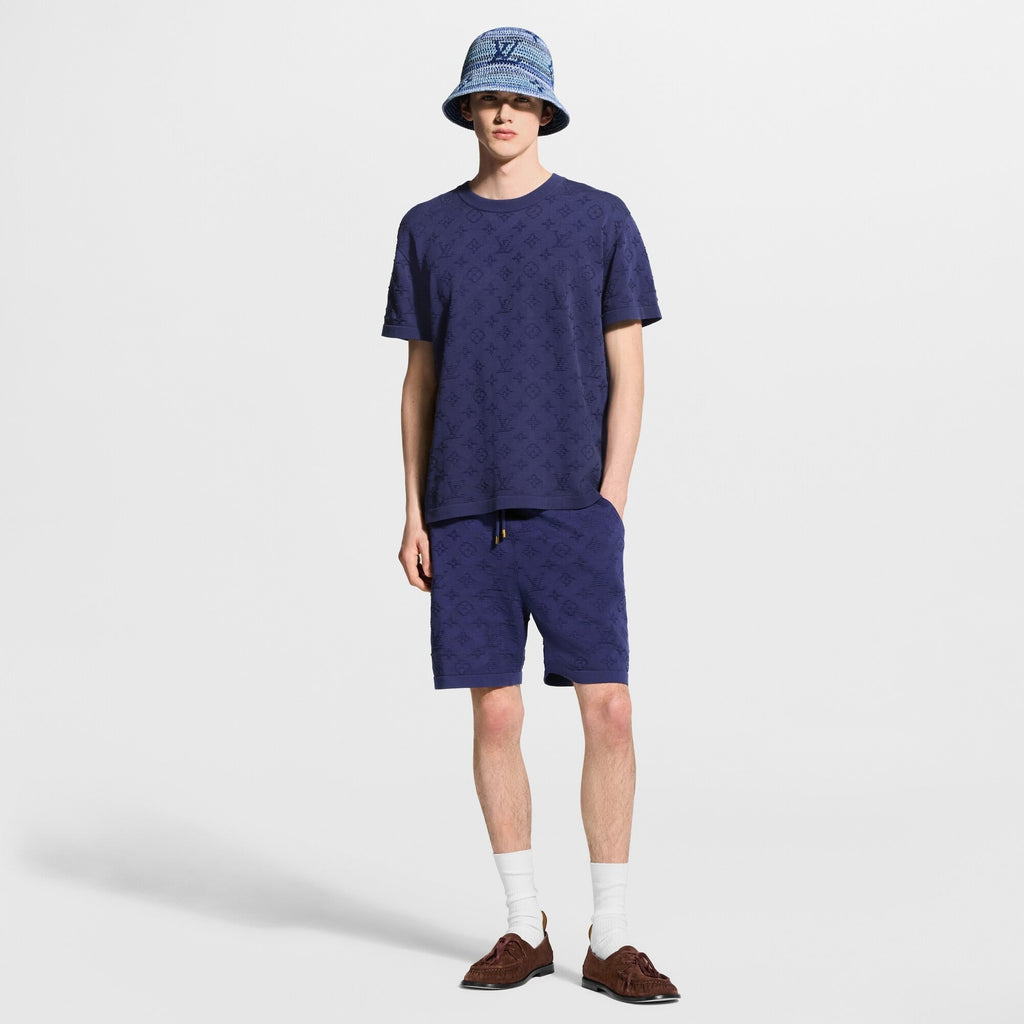 Monogram Short-Sleeved Crewneck