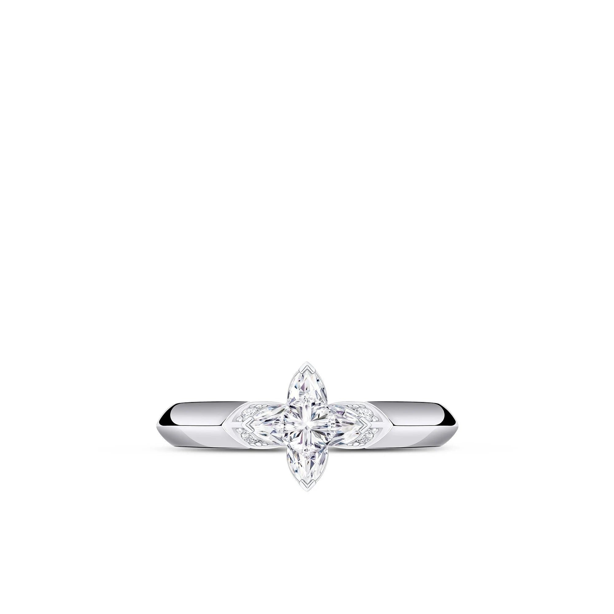 LV Diamonds Solitaire, LV Monogram Star cut