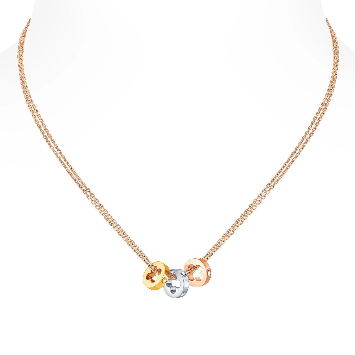 Empreinte Pendant, 3 Golds