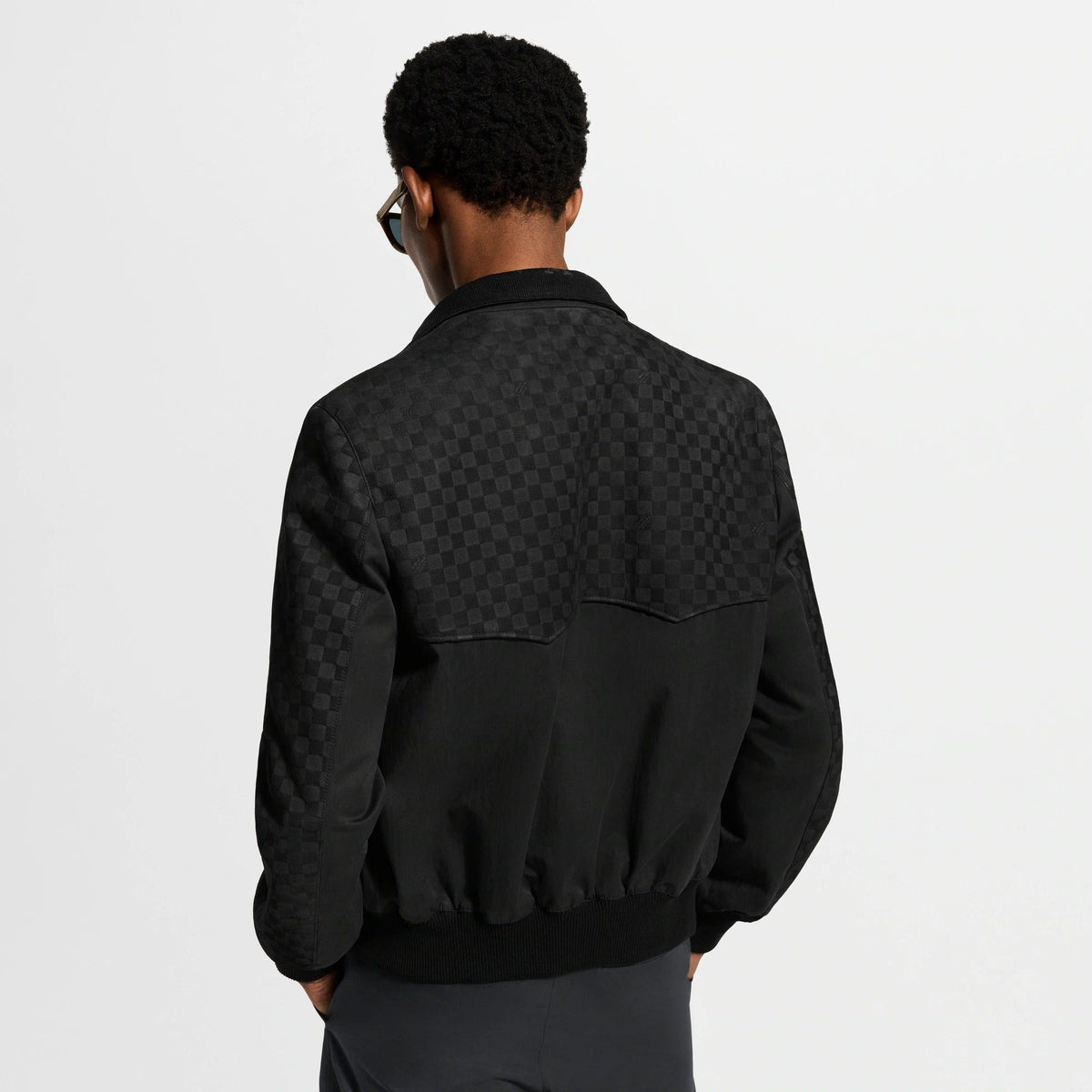 Suede Mix Blouson