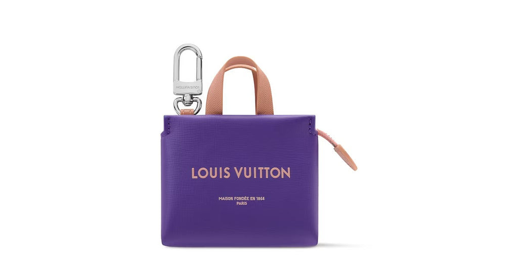 LV Mini Shopper Bag Charm