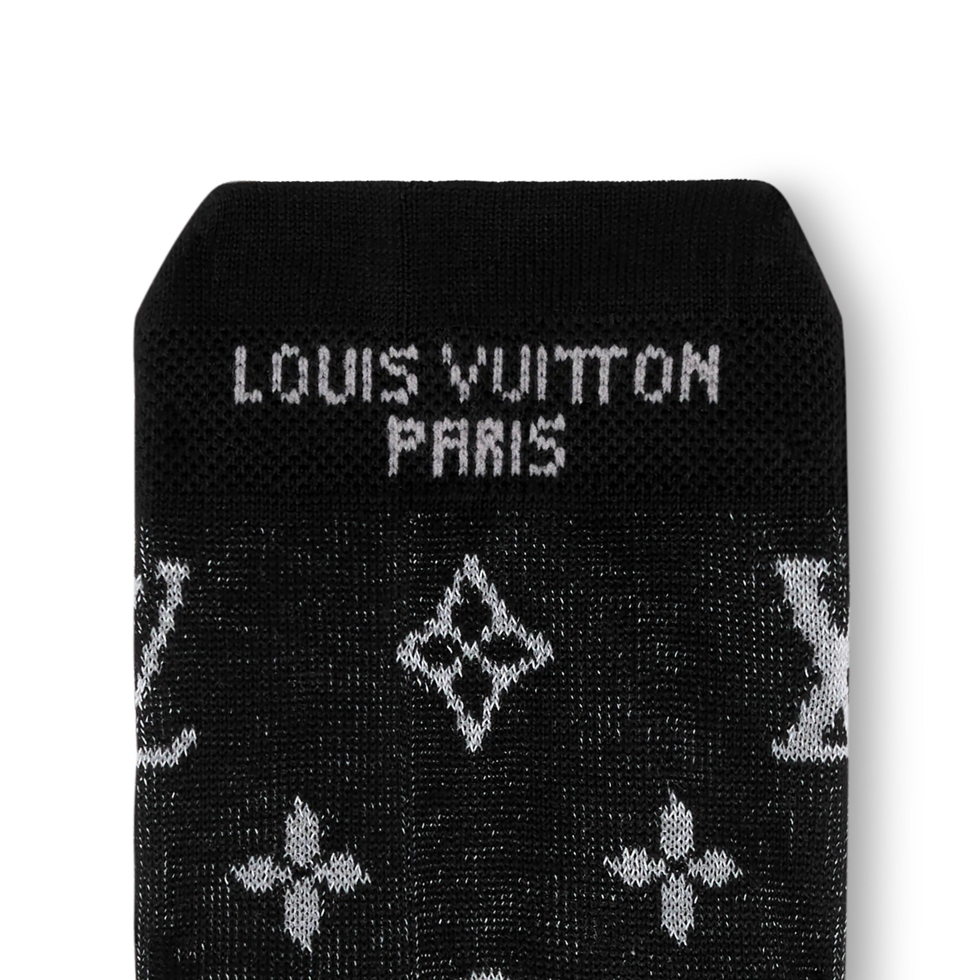 Monogram Reflective Socks