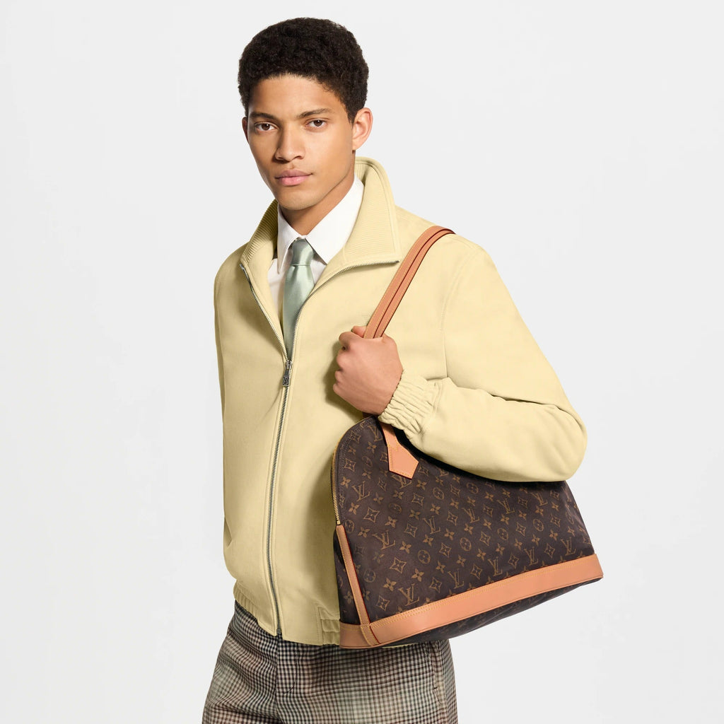 Alma Shoulder MM Louis Vuitton Silk Tech