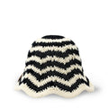 Flower Knit Bucket Hats