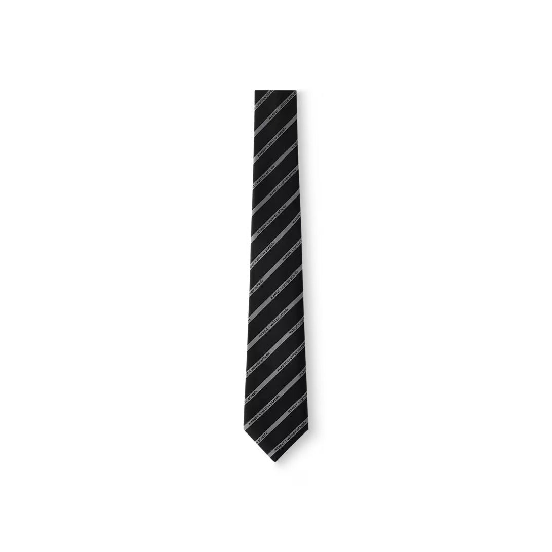 Marque L.Vuitton Deposée Stripes Tie