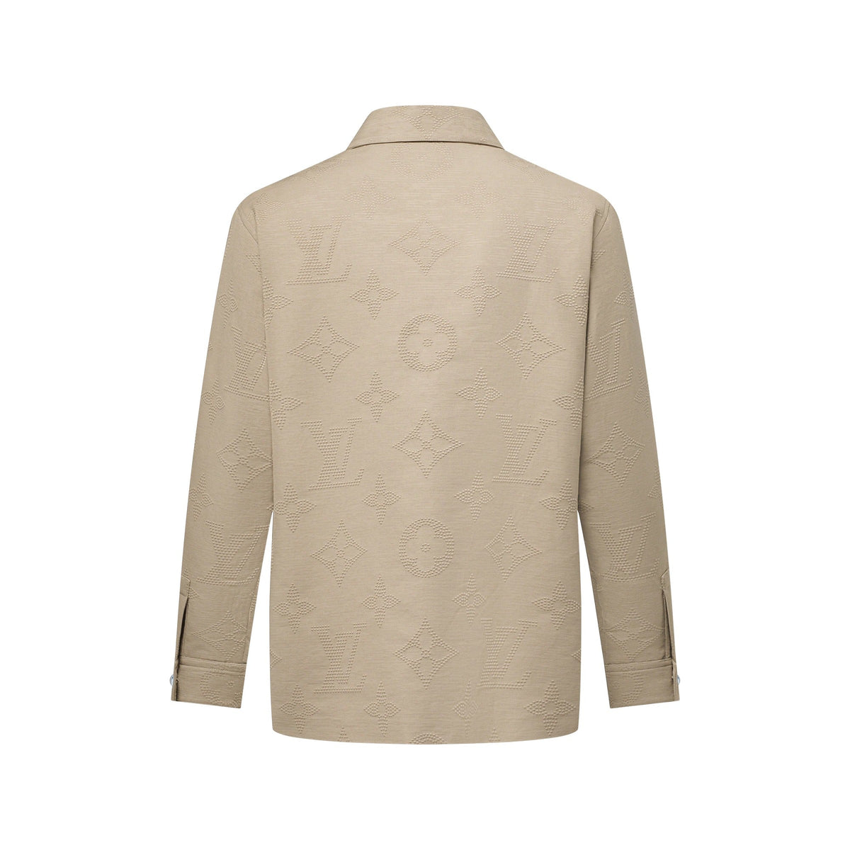 Monogram Embroidered Chic Overshirt