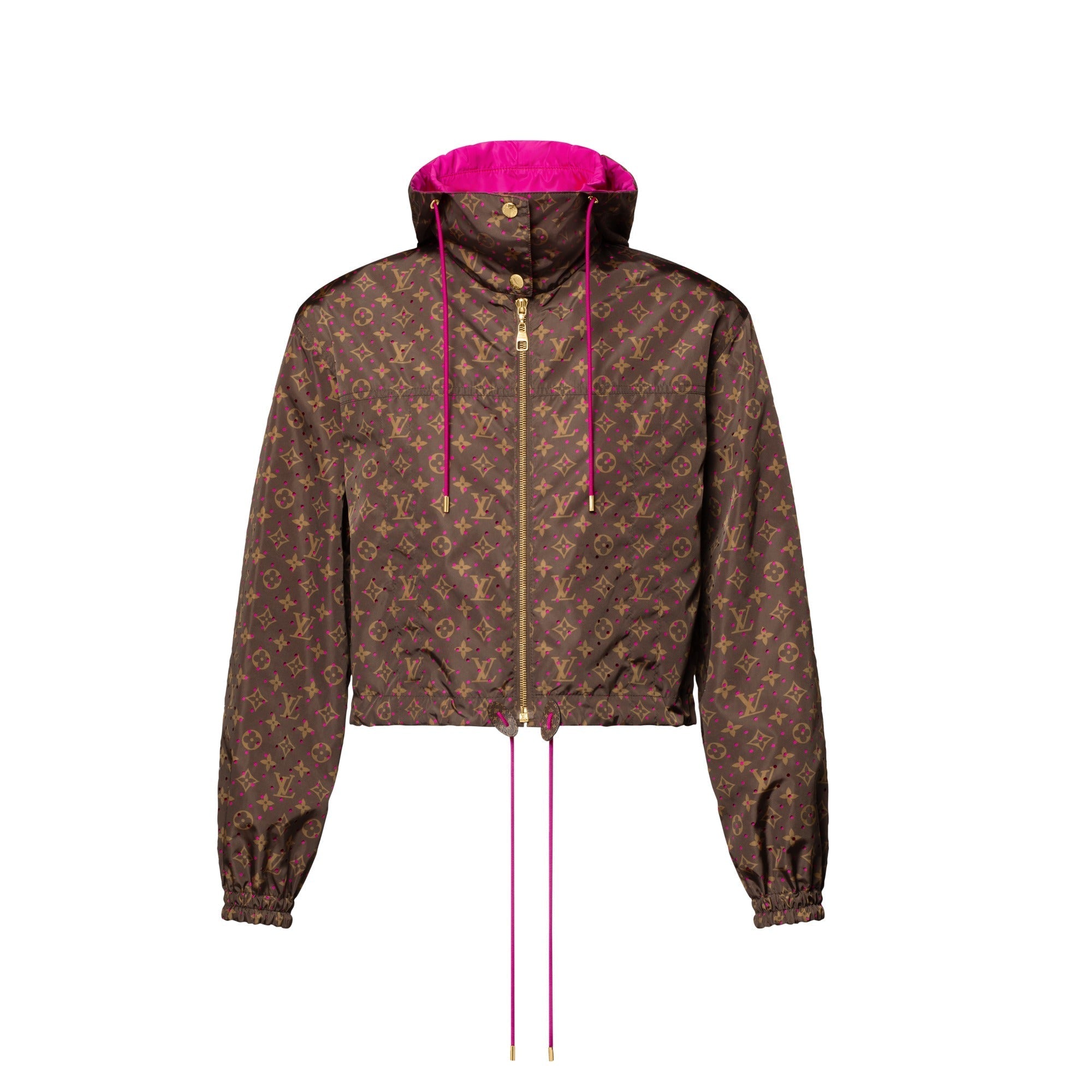 Perforated Monogram Jacket