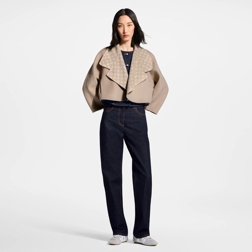 Double Face Cropped Coat
