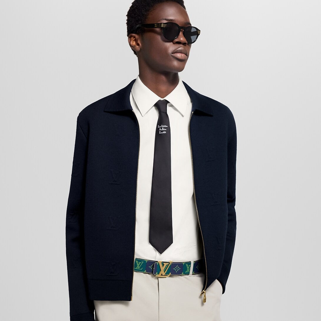 LV Initiales College Monogram Heritage 40mm Reversible Belt