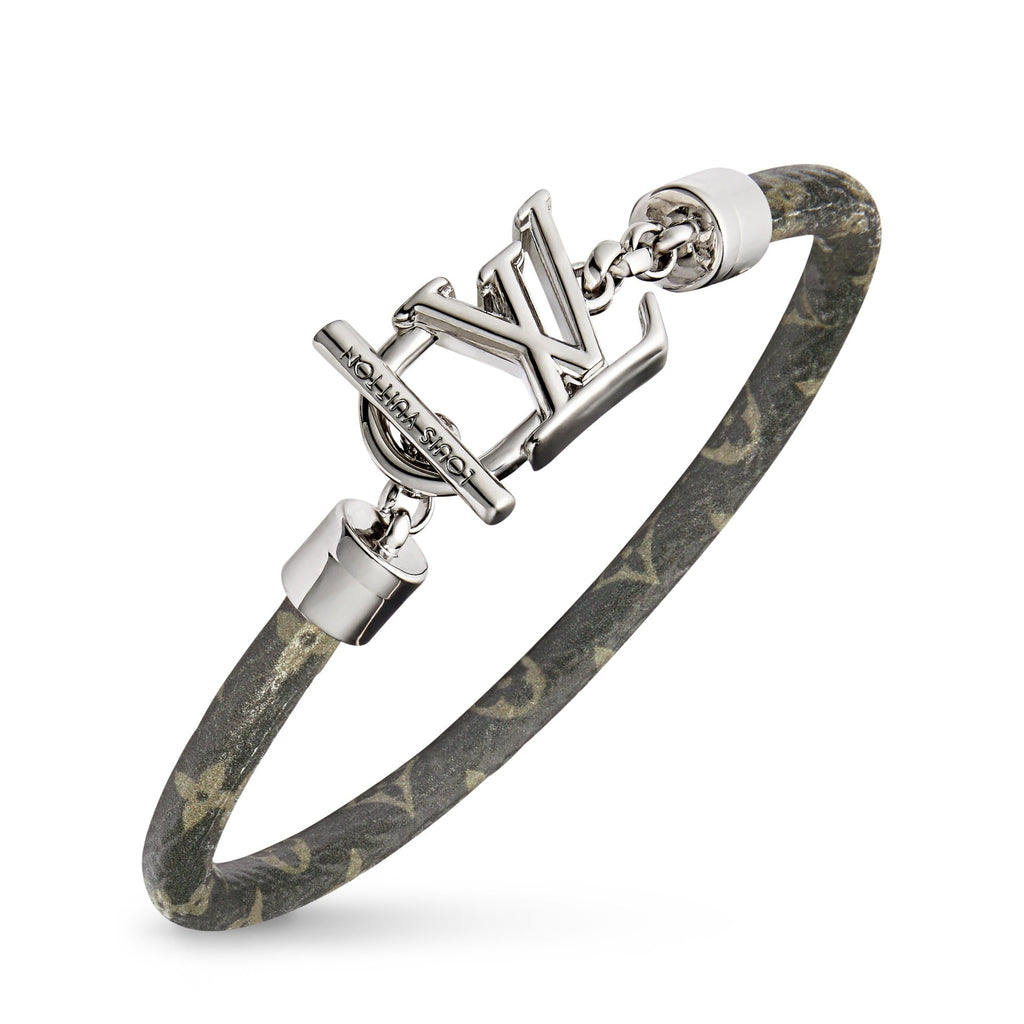 LV Dimension Monogram Leather Bracelet