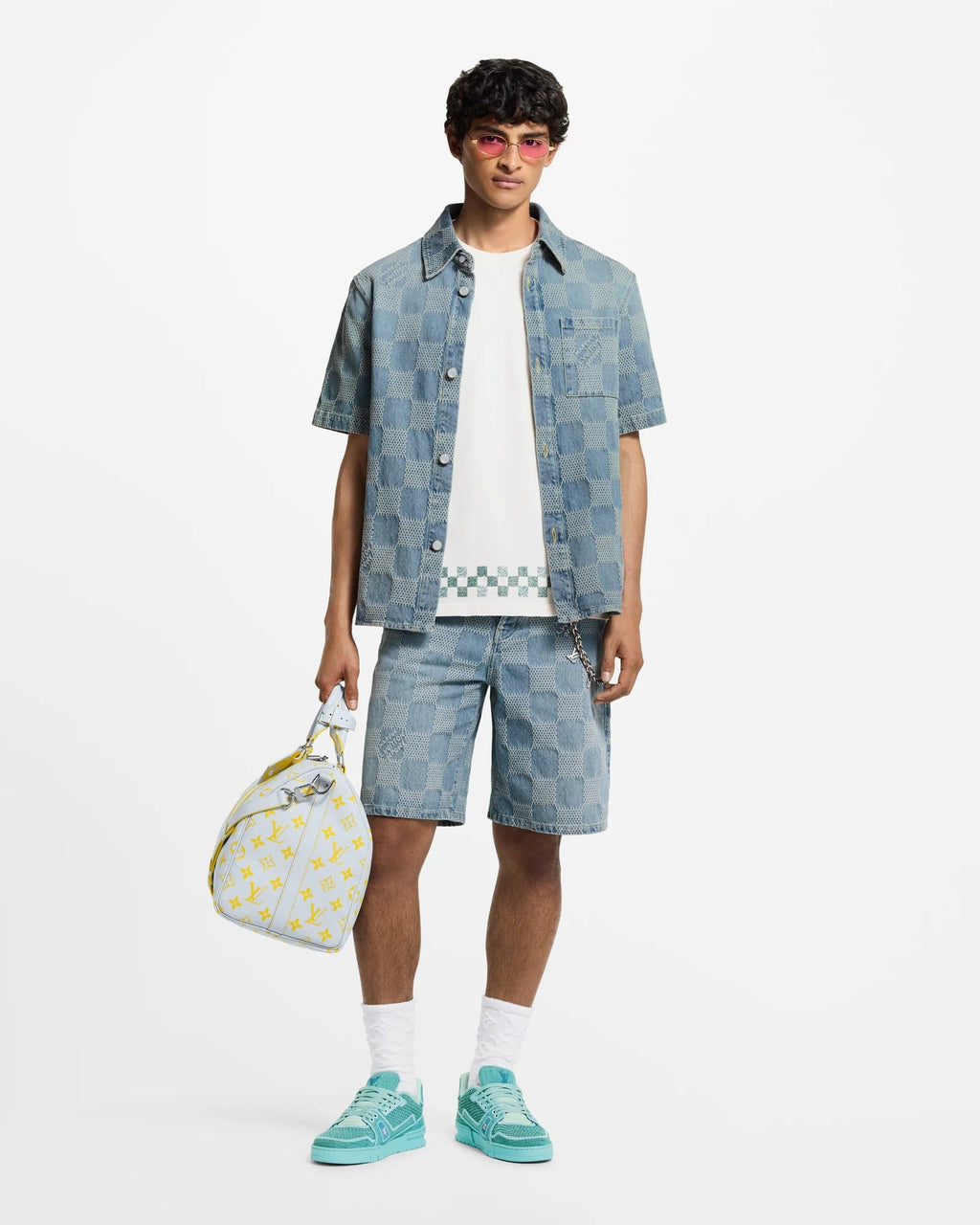 LV Braided Chain Belt