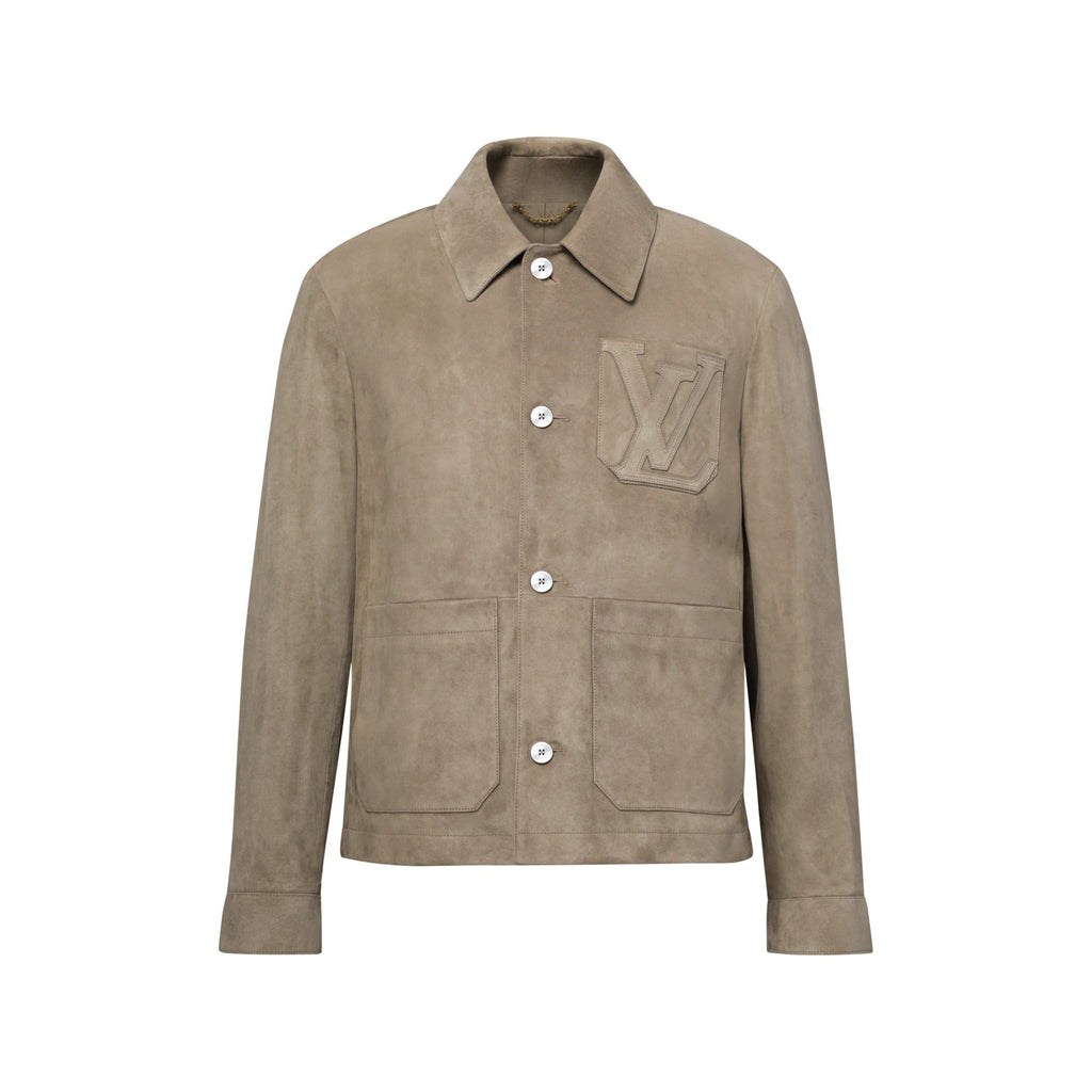 Light Suede Workwear Jacket