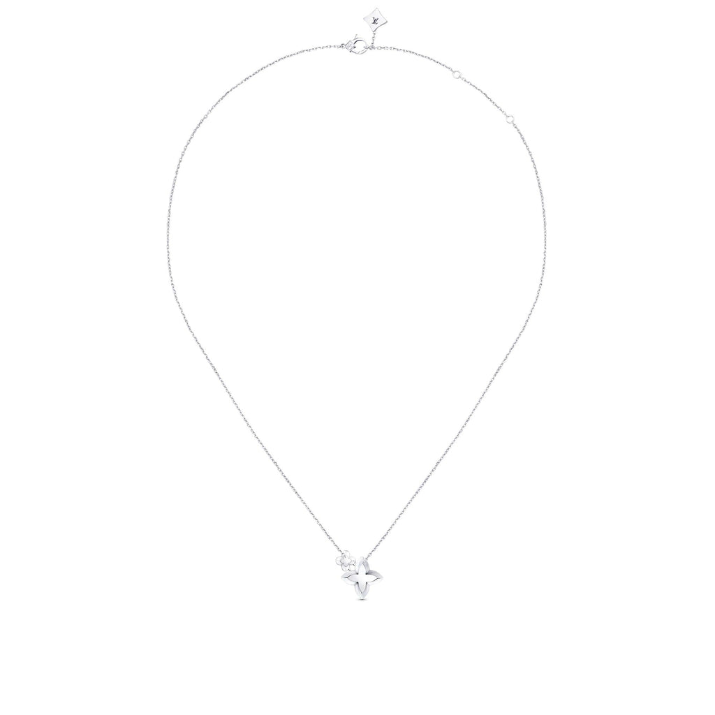 LV Diamonds Double Pendant, Round Brilliant cut