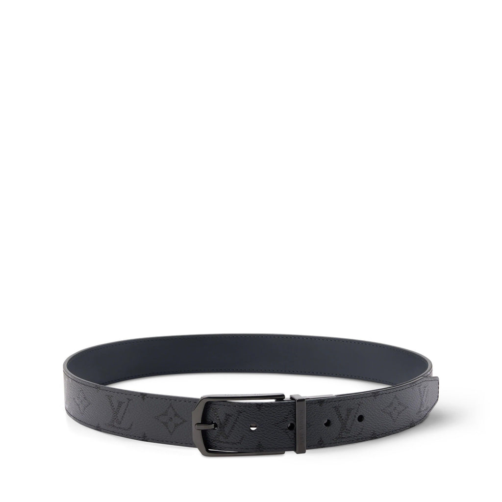 Slender Monogram Midnight 35mm Reversible Belt