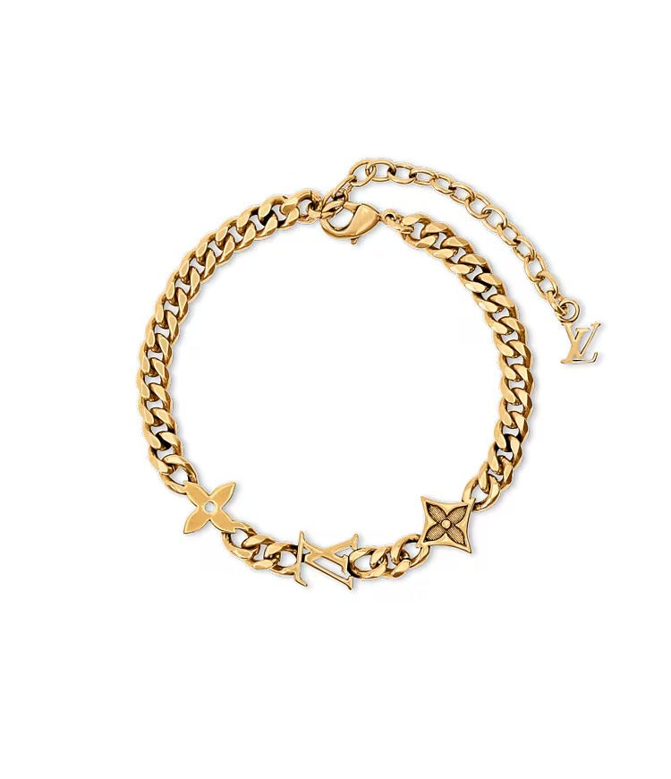 Monogram Row Bracelet