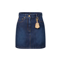 Washed Denim Skirt