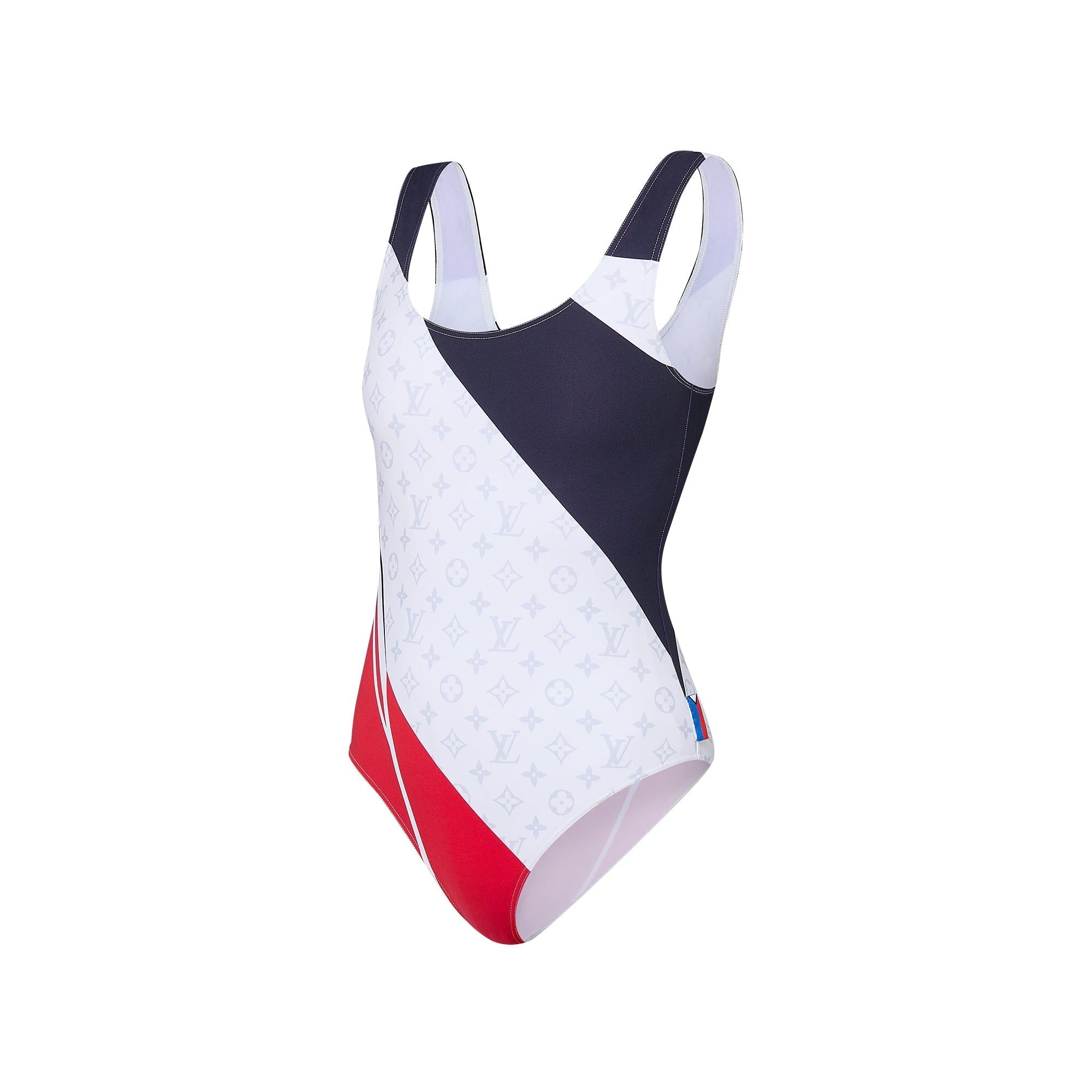 LV x AC Flag One-Piece Swimsuit