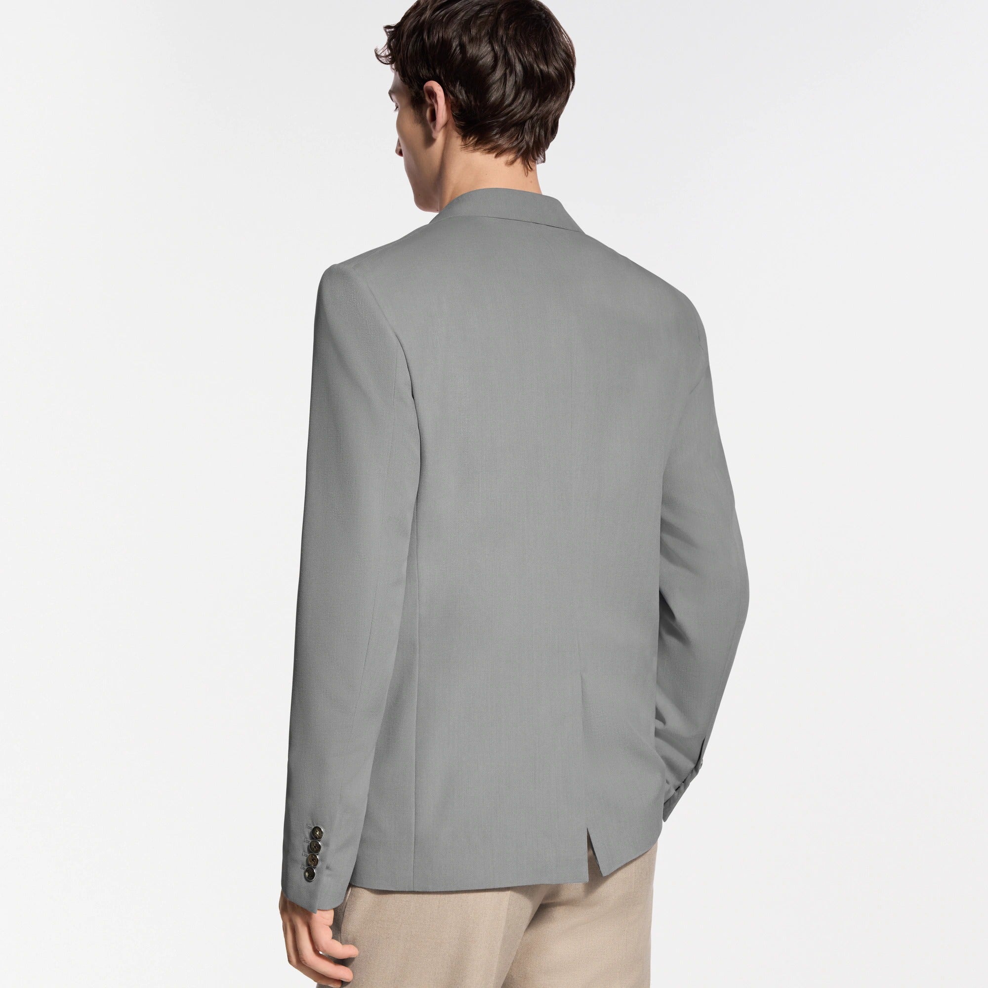 Silk-Blend Single-Breasted Gaston Jacket