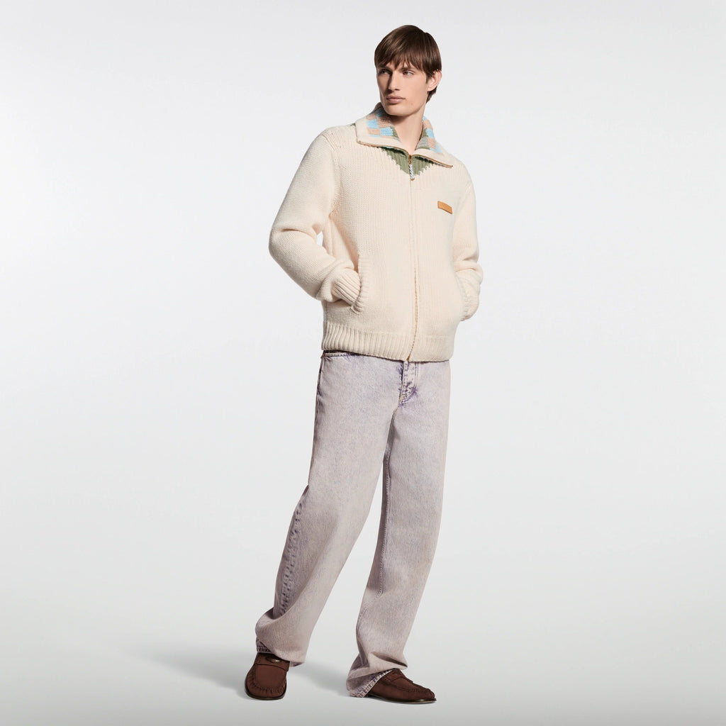Faded Denim Skate Pants