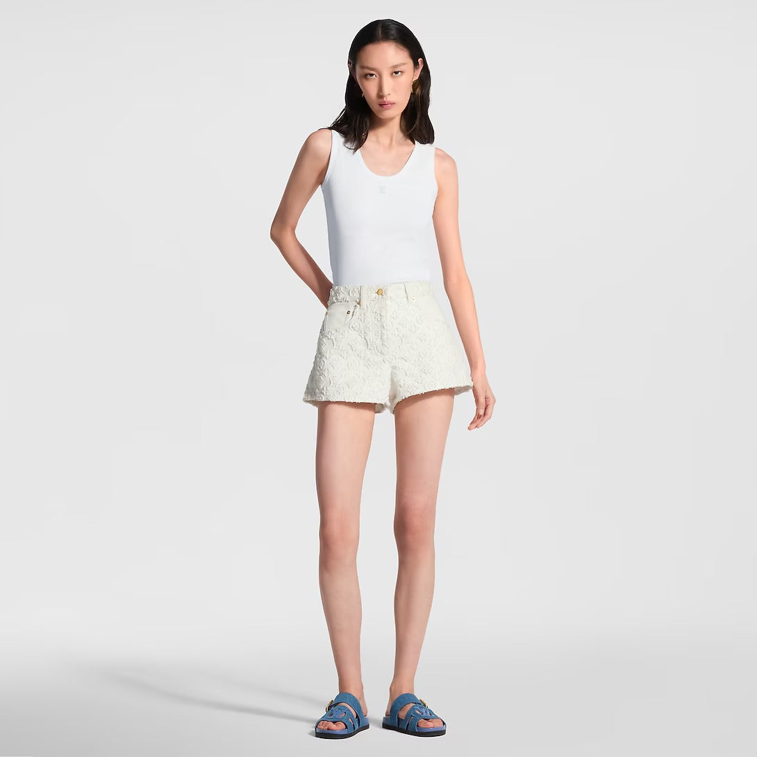 Monogram Fil Coupé Mini Shorts