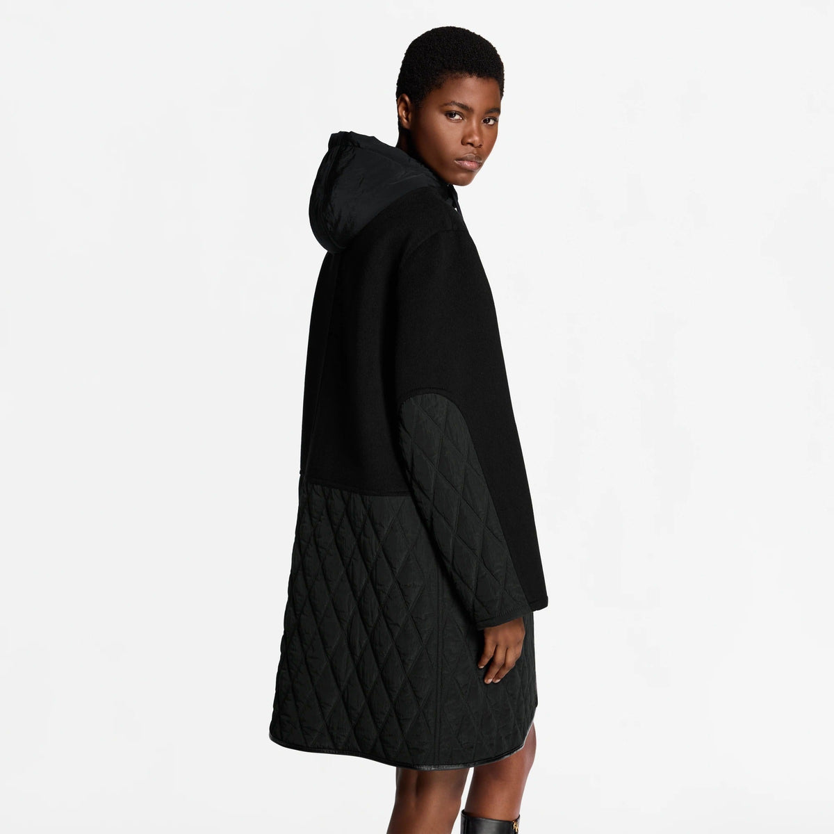 Quilt Accent Coat