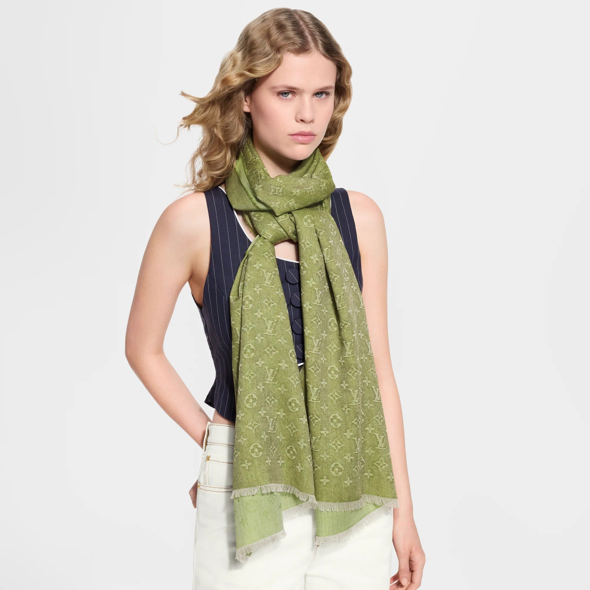 LV Denim Stole